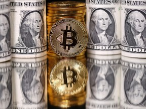 Cryptocurrencies such as Bitcoin are being pitched by their champions as decentralized, democratic alternatives to the U.S. dollar.