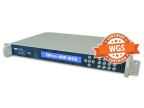 From  Teledyne Paradise Datacom, the WGS-certified QFlex-400 satellite communications modem.