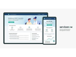 ServiceNow Vaccine Administration Management Solution