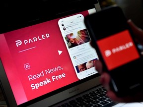 Parler was taken offline early Monday morning after large tech companies including Amazon.com Inc. and Google withdrew their support of the social networking site in the wake of violence and rioting at the U.S. Capitol last week.