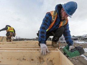 New construction of multi-family homes, which include condos and apartments, dropped 15 per cent, CMHC reported.
