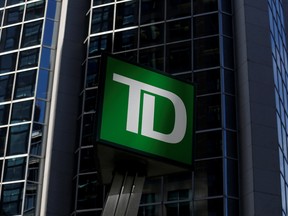 TD said Thursday that first-quarter earnings were up 10 per cent year-over-year, to $3.3 billion.