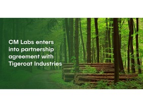 CM Labs Enters Into Partnership Agreement With Tigercat Industries