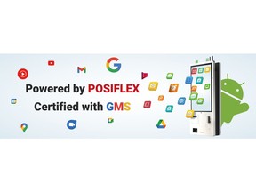 Powered by POSIFLEX, Certified with GMS