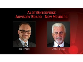 Rich Mason and James Hughes join AlertEnterprise Advisory Board.