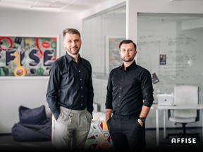 Stanislau Litvinau, CEO at Affise (left) and Dmitrii Zotov, CTO at Affise (right)