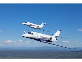 Cessna Citation Longitude and Cessna Citation Latitude business jets