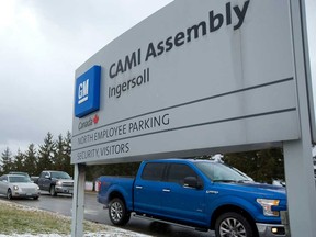 Downtime is being extended at GM's CAMI plant in Ingersoll, along with plants in Fairfax, Kansas and San Luis Petosi, Mexico through mid-March.