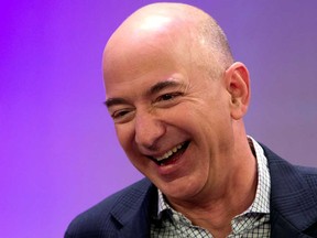 Amazon founder Jeff Bezos is the second-richest person in the world, trailing only Tesla Inc.'s Elon Musk.