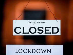 Employment in lockdown-affected industries such as retail and food services was walloped in January.