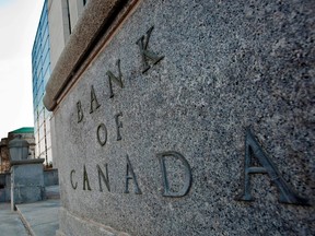 The Bank of Canada building in Ottawa.