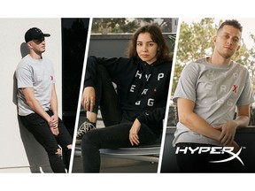 HyperX Kicks Off Initial GG Apparel Collection with Champion® Athleticwear