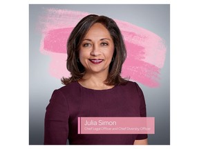 Julia Simon, Chief Legal Officer and Chief Diversity Officer