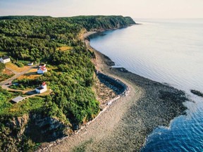 Some of the natural spoils of New Brunswick, highlighted in the province's Live for the Moment NB marketing campaign.