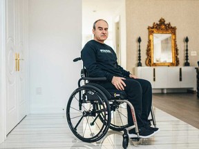 John Ruffolo in his home in Toronto.