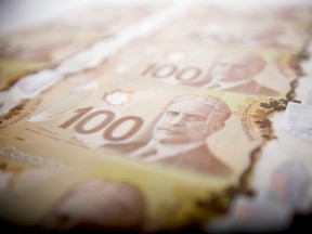 he image of Sir Robert Borden, former prime minister of Canada, is displayed on one hundred Canadian dollar banknotes.