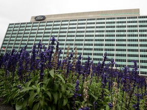 The Ford Motor Co. world headquarters sits in Dearborn, Michigan.