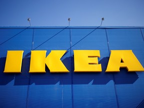 An Ikea sign