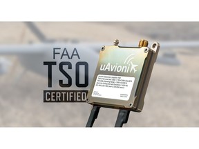 ping200X is the world's first TSO Certified drone transponder.