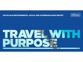 Hilton releases 2020 ESG report, reinforcing commitment to positive global impact.