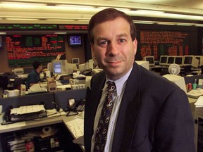 David Rosenberg in a trading room in 2000. When he turned bearish on tech at the height of the dotcom bubble back in 2000, his partners at the time thought he was nuts. Today he is getting the same gut check he got in 2000, 2002 and 2007.