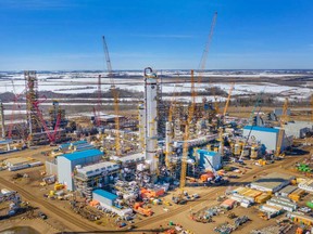 Inter Pipeline Ltd.'s Heartland Petrochemical Complex site located in northern Strathcona County.