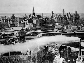 A bird's-eye view of Parliament Hill and Upper Town in Ottawa in this 1903 photograph. Today, Canadians have only known the stable banking system that resulted from government bank inspection and the policing of Bank Act provisions starting in 1925, writes John Turley-Ewart.