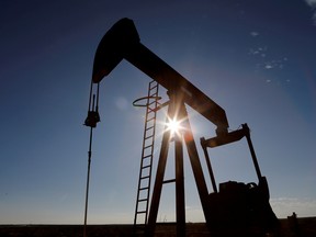 An oil pumpjack in Texas