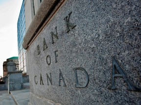 The Bank of Canada building in Ottawa.