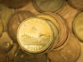 Canadian dollar coins