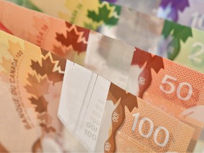 Canadian banknotes