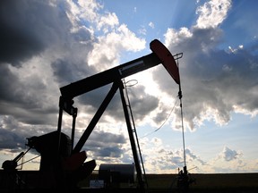 A pumpjack in Alberta.