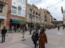 People wait in line to receive a COVID-19 vaccine on Wednesday, May 19, 2021 in Calgary.