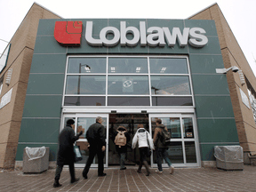 Loblaw on Wednesday reported net adjusted earnings of $392 million during its first quarter of 2021, up more than 12 per cent from the same period a year ago.