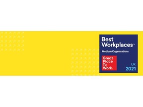 Rimini Street UK Recognized in the Top Ten of the 2021 UK's Best Workplaces™