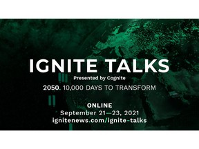 Cognite, a leader in industrial innovation, will host its fourth annual global conference, Ignite Talks, on September 21-23, 2021.