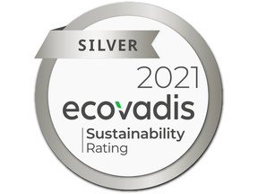 EcoVadis Silver Award