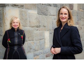 The Centre for Women Entrepreneurship and Leadership at the John Molson School of Business at Concordia University, Montreal, will be led by co-directors, at left, Louise Champoux-Paillé, (practice) and, at right, Ingrid Chadwick (academic).