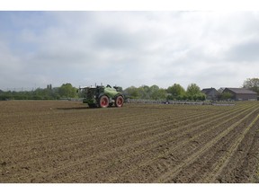 The targeted spraying proof of concept implemented on Fendt Rogator application equipment with technology from AGCO, Bosch, xarvio Digital Farming Solutions powered by BASF and Raven Industries Inc.