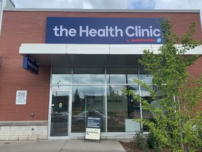 A Shoppers Drug Mart Health Clinic at Lawrence Ave. and Dufferin St. in Toronto.