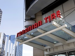 A Canadian Tire store in Toronto.