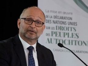 Minister of Justice and Attorney General David Lametti