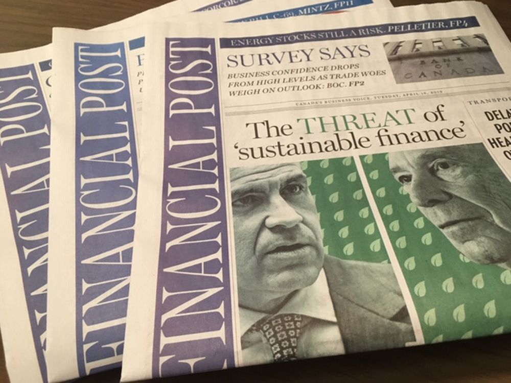 Three Financial Post journalists recognized by PMAC for excellence in ...