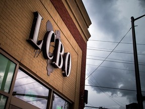 An LCBO store in Ottawa