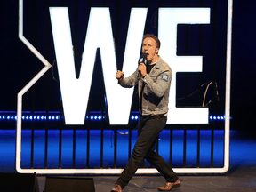 WE Charity co-founder Craig Kielburger speaks at a WE Day event in Ottawa, December 10, 2019.
