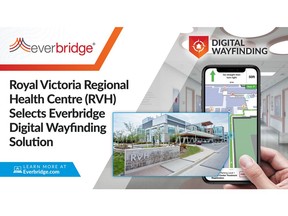 Royal Victoria Regional Health Centre Selects Everbridge to Improve Patient and Visitor Experience with Industry-Leading Wayfinding Solution