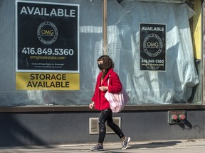 Lockdowns imposed to curb a harsh third wave of COVID-19 continue to weigh on the economy, Statistics Canada data showed on Friday.