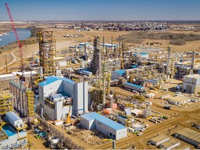 Inter Pipeline Ltd.'s (ILP) Heartland Petrochemical Complex in northern Strathcona County.
