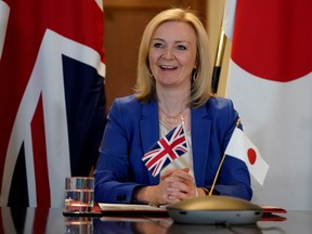 U.K. International Trade Secretary Liz Truss said joining CPTPP would shift Britain's centre of gravity away from Europe to faster-growing parts of the world.