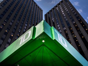 TD Bank in Toronto's financial district.